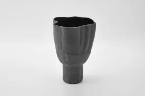 A The Foundry House Umi Vase Ebony