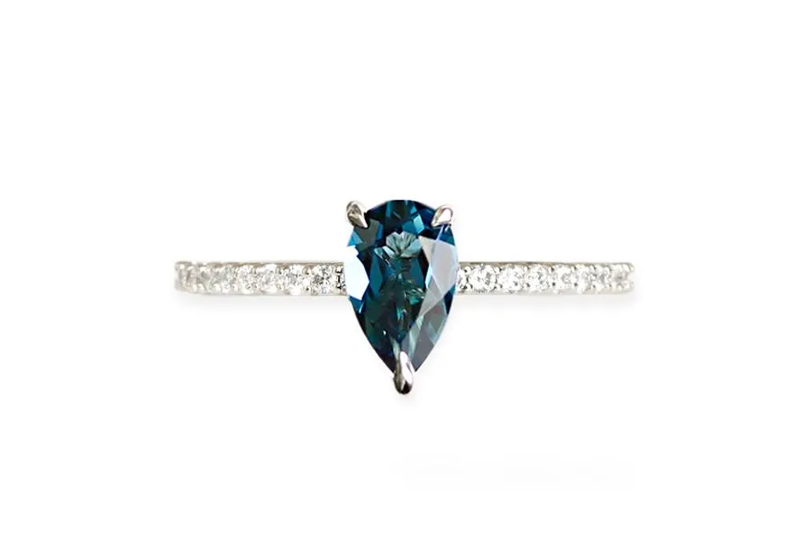 Annalise London Blue Topaz Ring