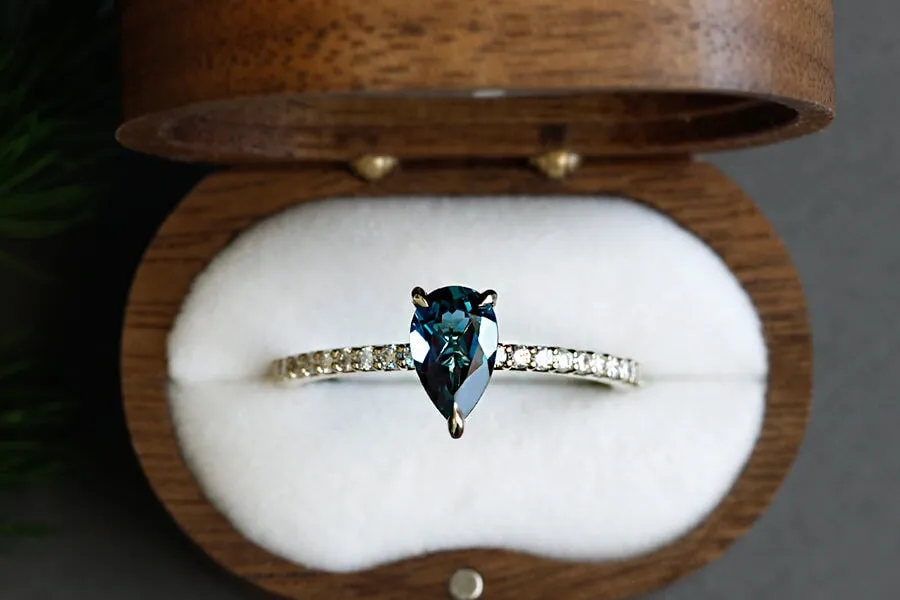 Annalise London Blue Topaz Ring