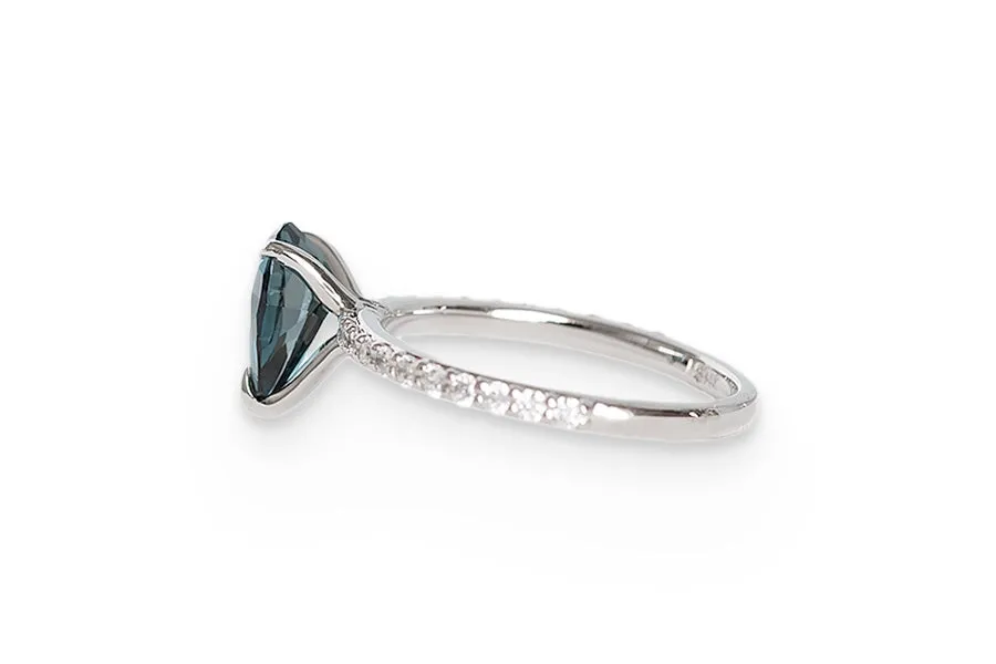 Annalise London Blue Topaz Ring