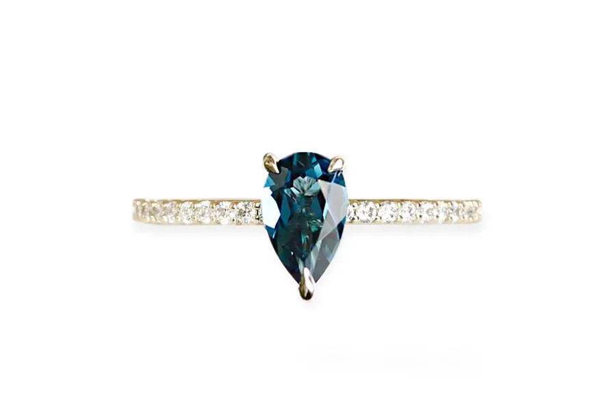 Annalise London Blue Topaz Ring