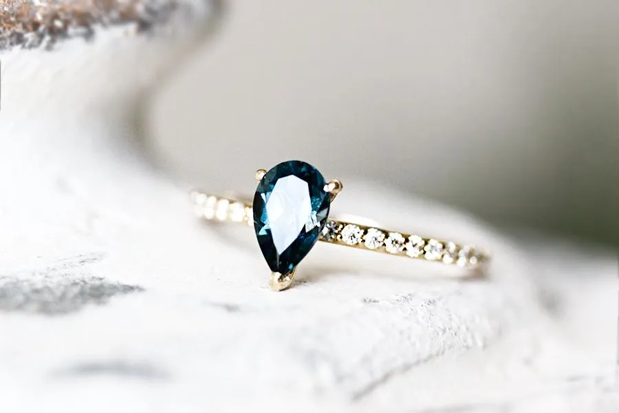 Annalise London Blue Topaz Ring