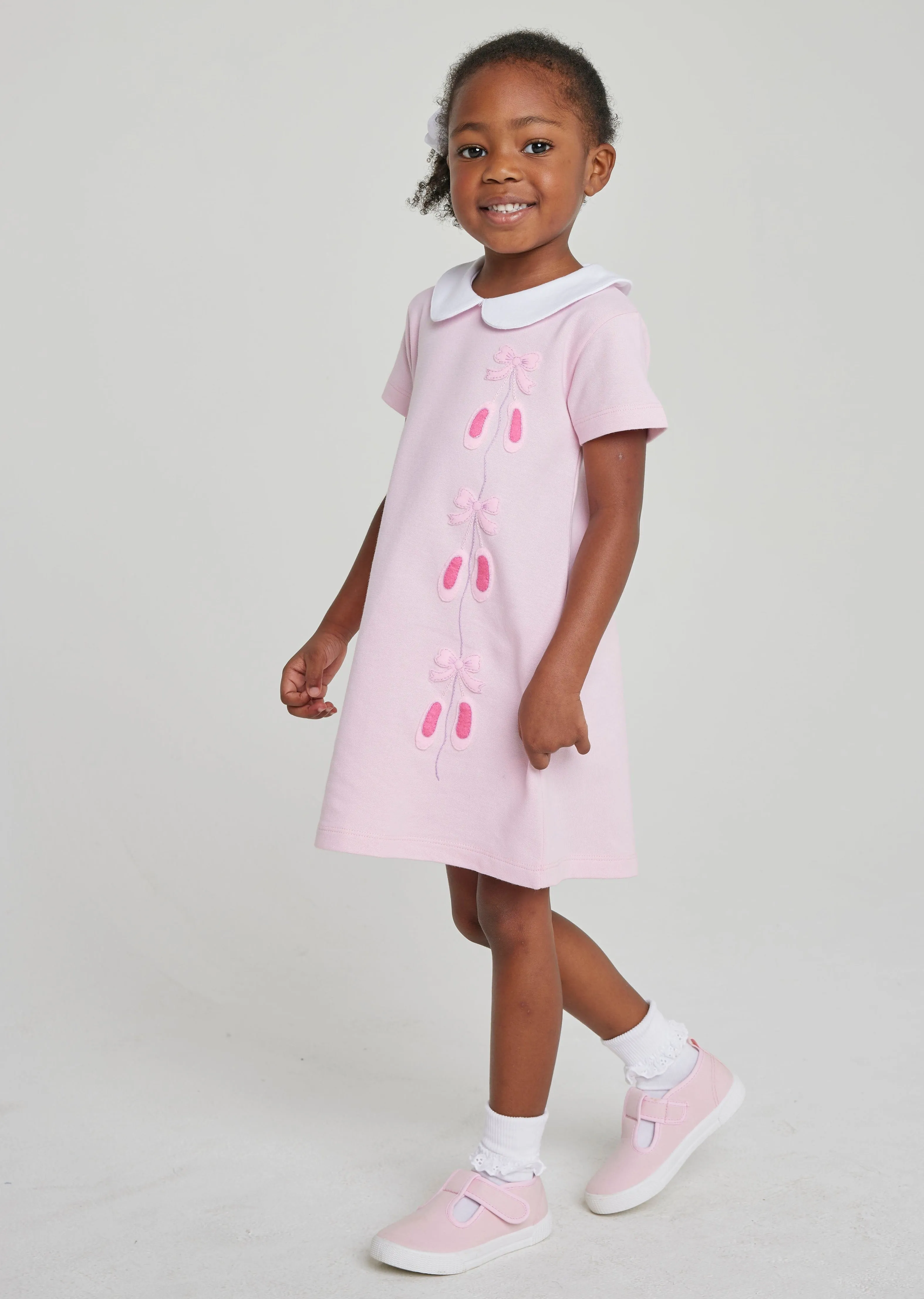 Applique Libby Dress - Ballet