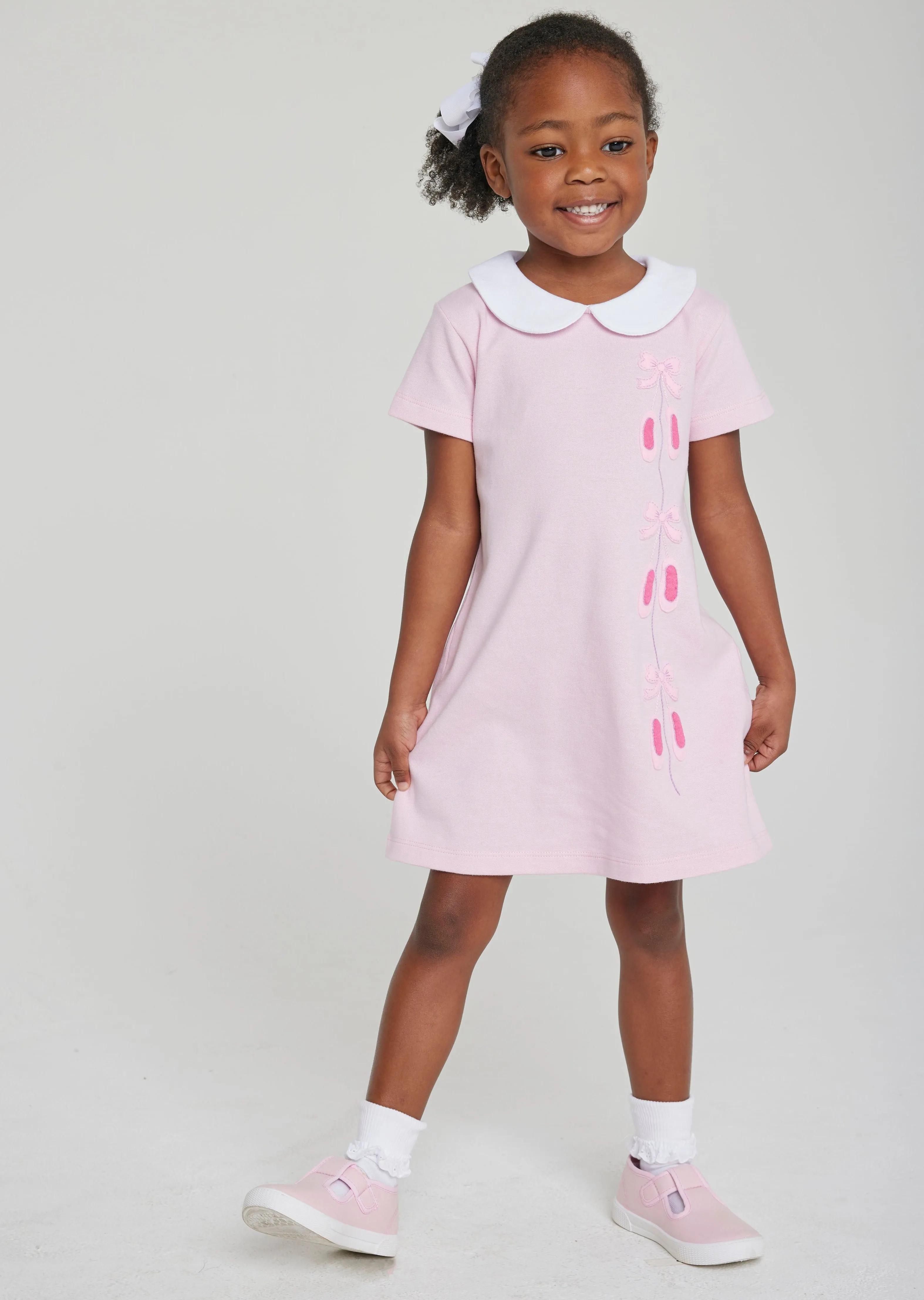 Applique Libby Dress - Ballet