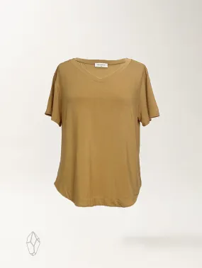 Becca Top - Goldenrod Rayon Jersey