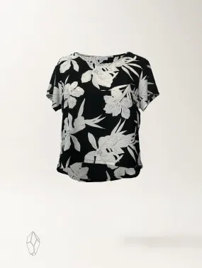 Bianca Top - Black Orchid