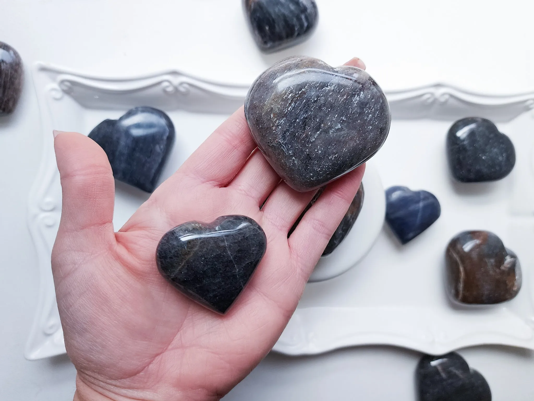 Blue Aventurine Heart