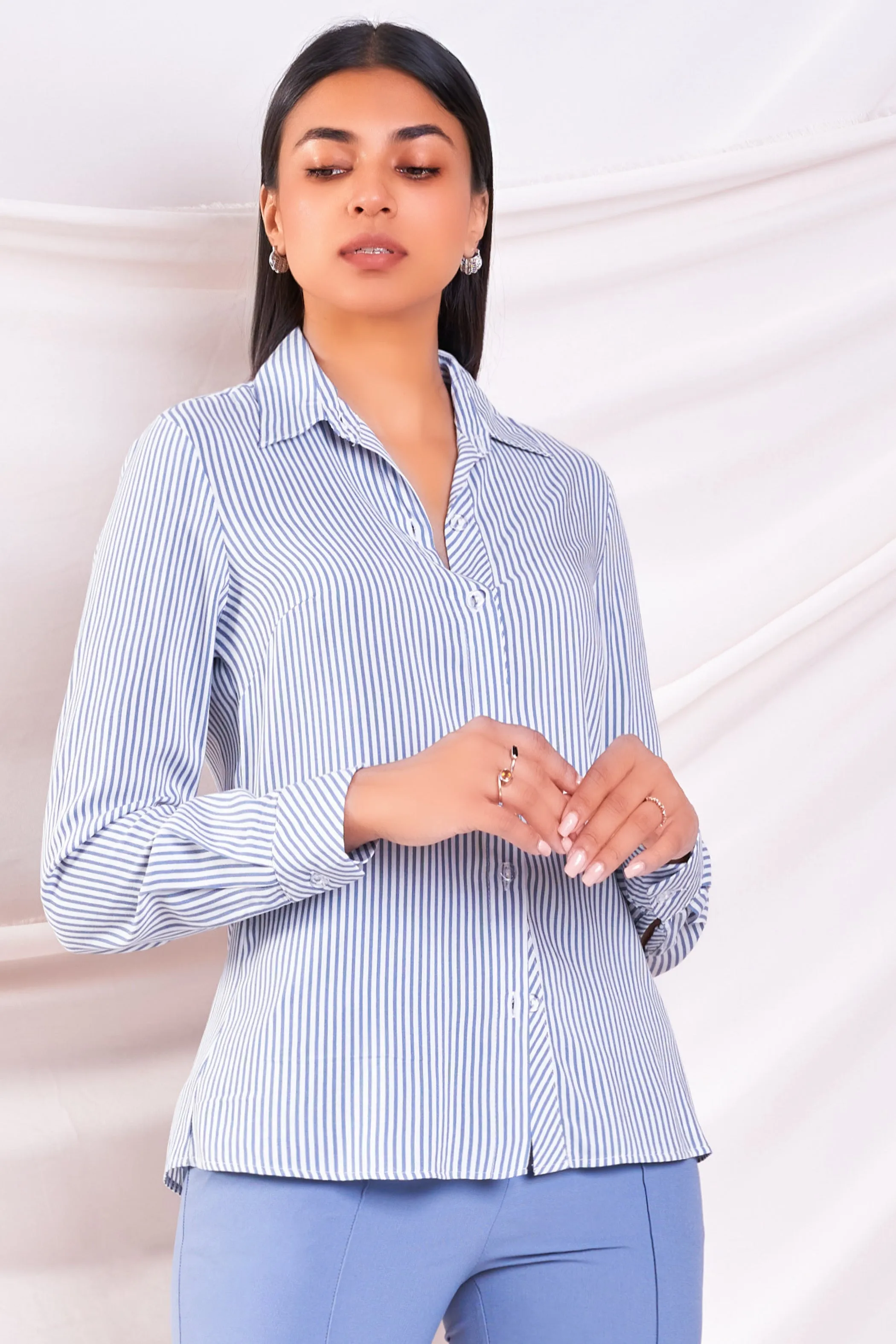 Blue Stripe Shirt