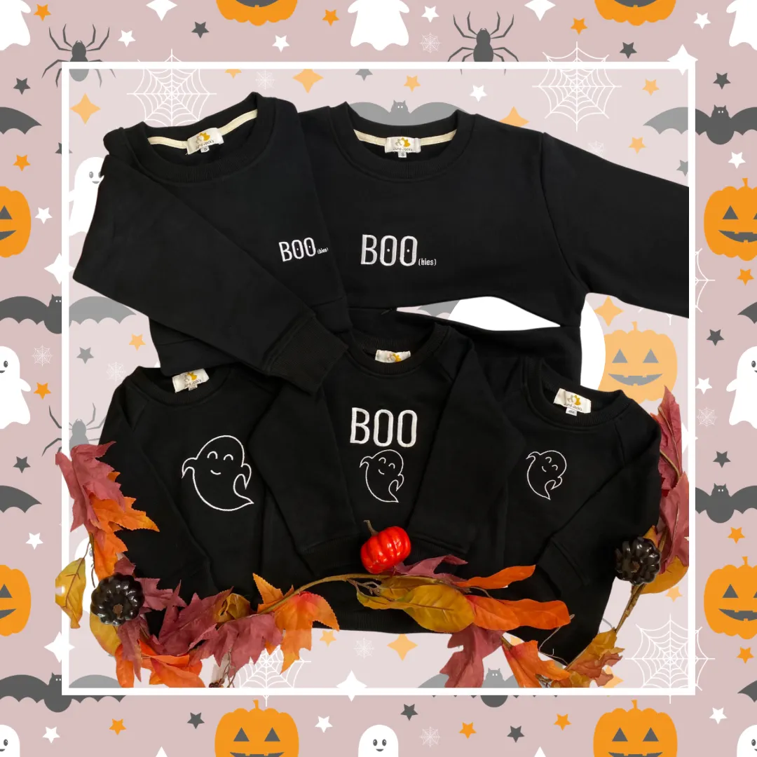 BOO(bies) Nursing Sweatshirt With TwinZip – Badge-Style Embroidery