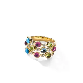 Candy Multi Gem Diamond Band