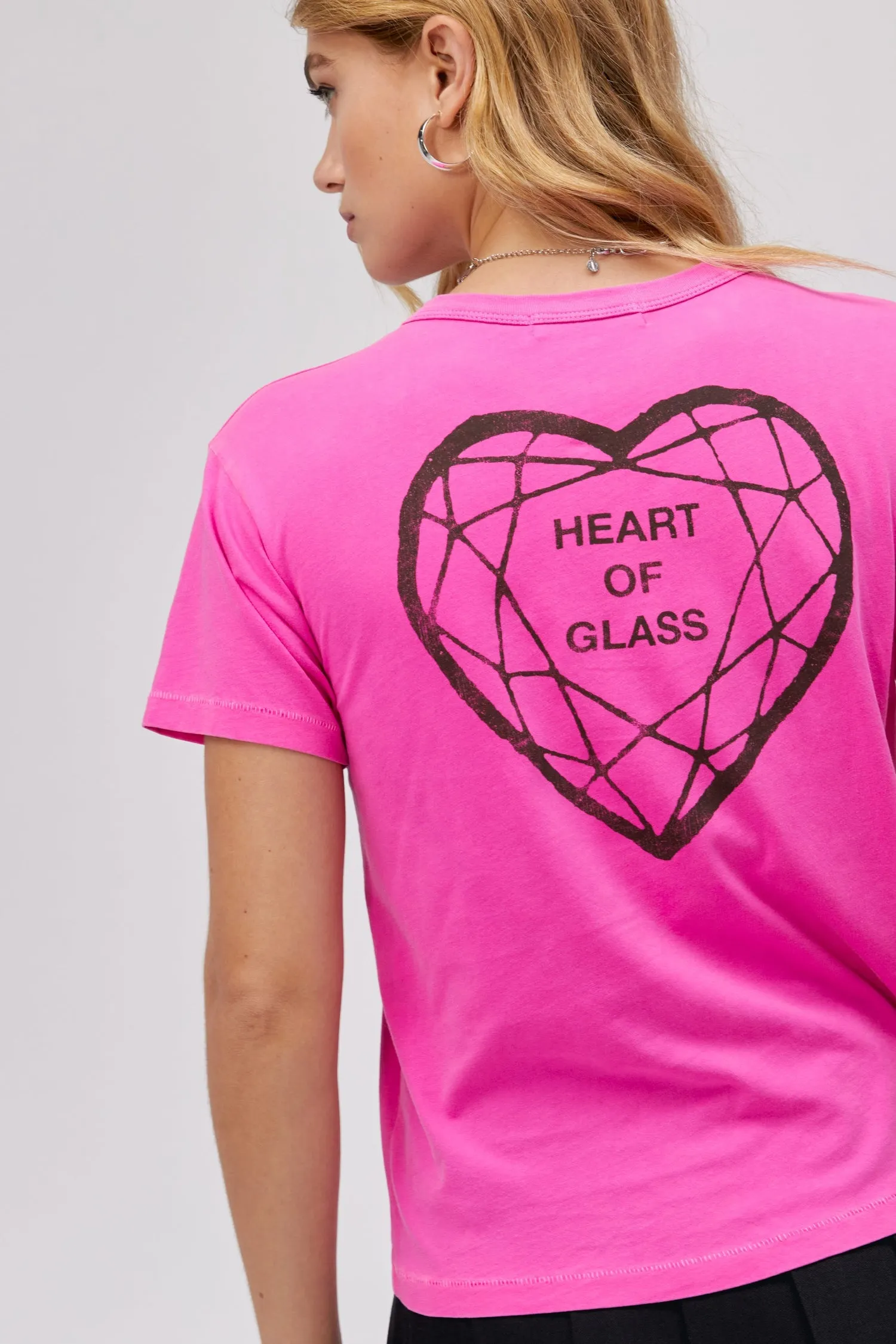 Daydreamer - Blondie - Daydreamer - Heart of Glass Show Flyer Ringer Tee