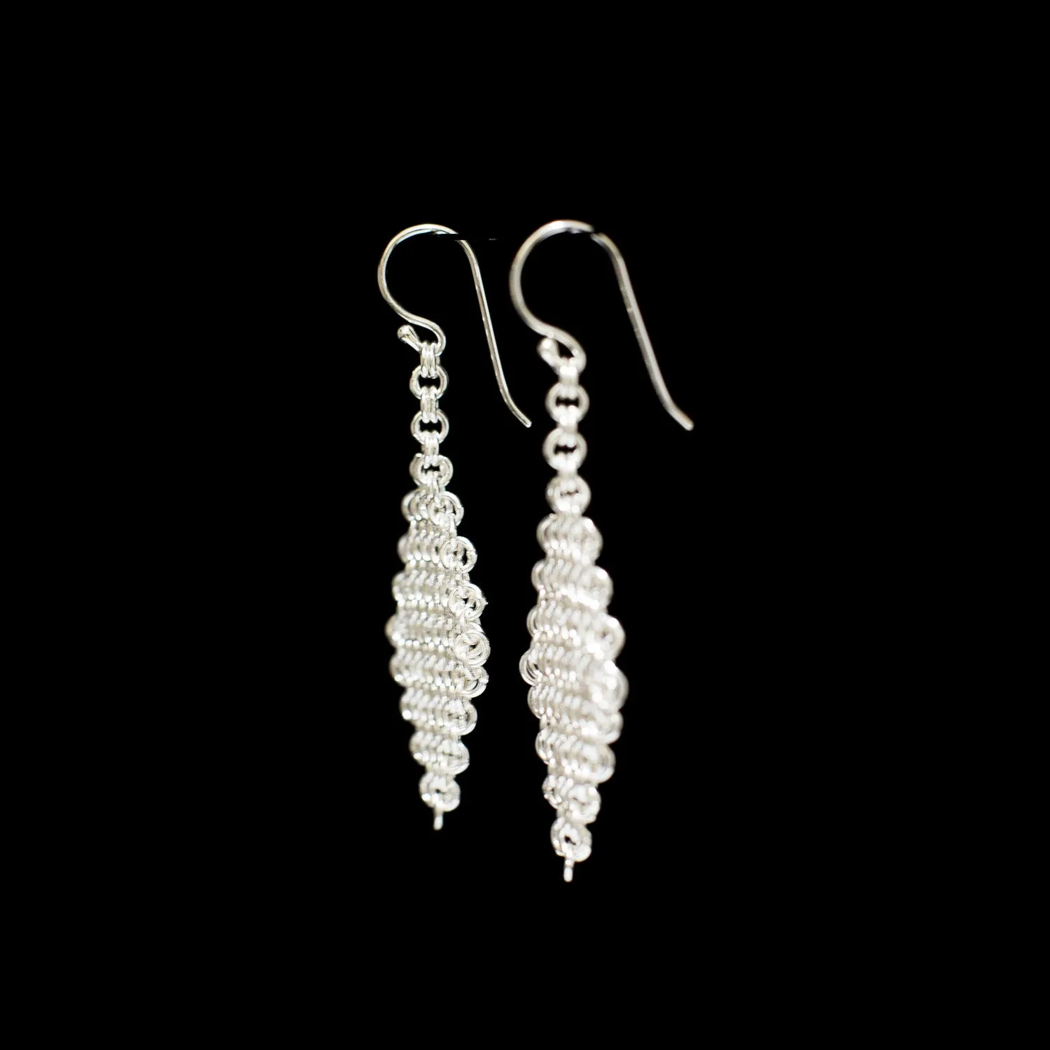 Diamond Chain Earrings