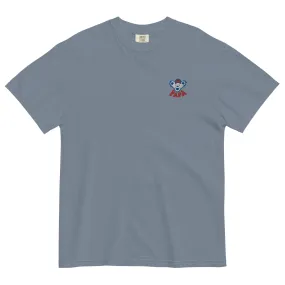 Grateful Dead | 100% Cotton Pigment Dye w/ Embroidery |Little Grey Papa Bear