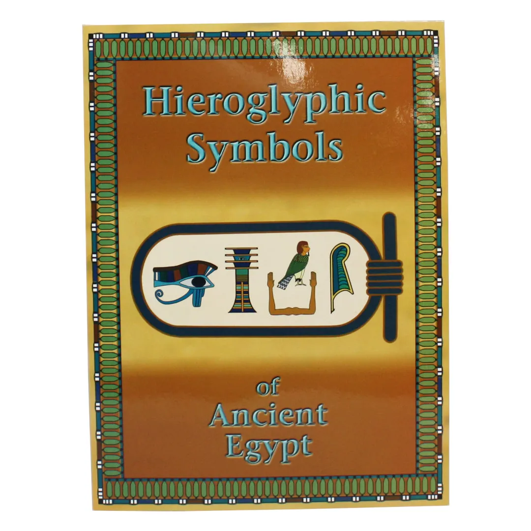 Hieroglyphic Symbols of Ancient Egypt Foldout