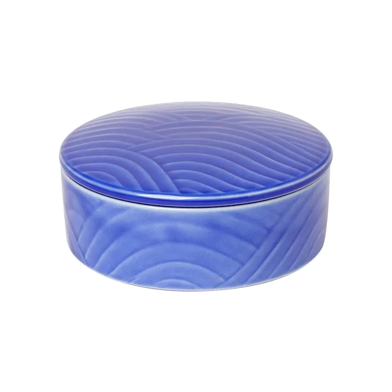 Himari Royal Blue Bowl with Cover