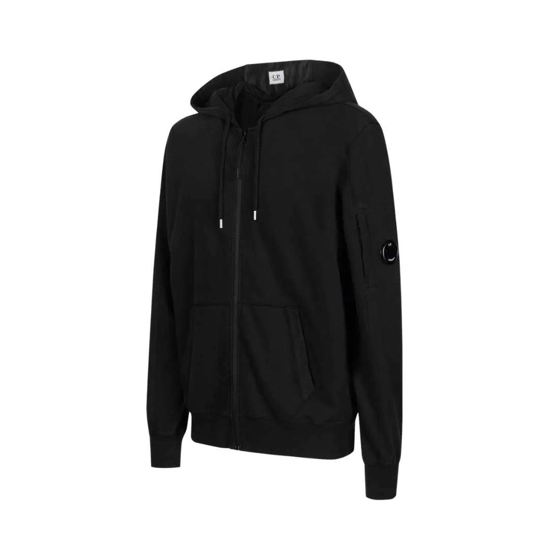 Light Fleece Zipped Hoodie