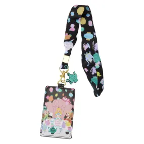 Loungefly Disney Alice in Wonderland Unbirthday Lanyard with Card Holder