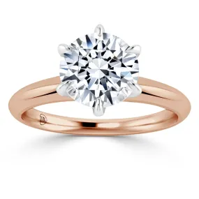 Lucy - 18ct Rose Gold - Round