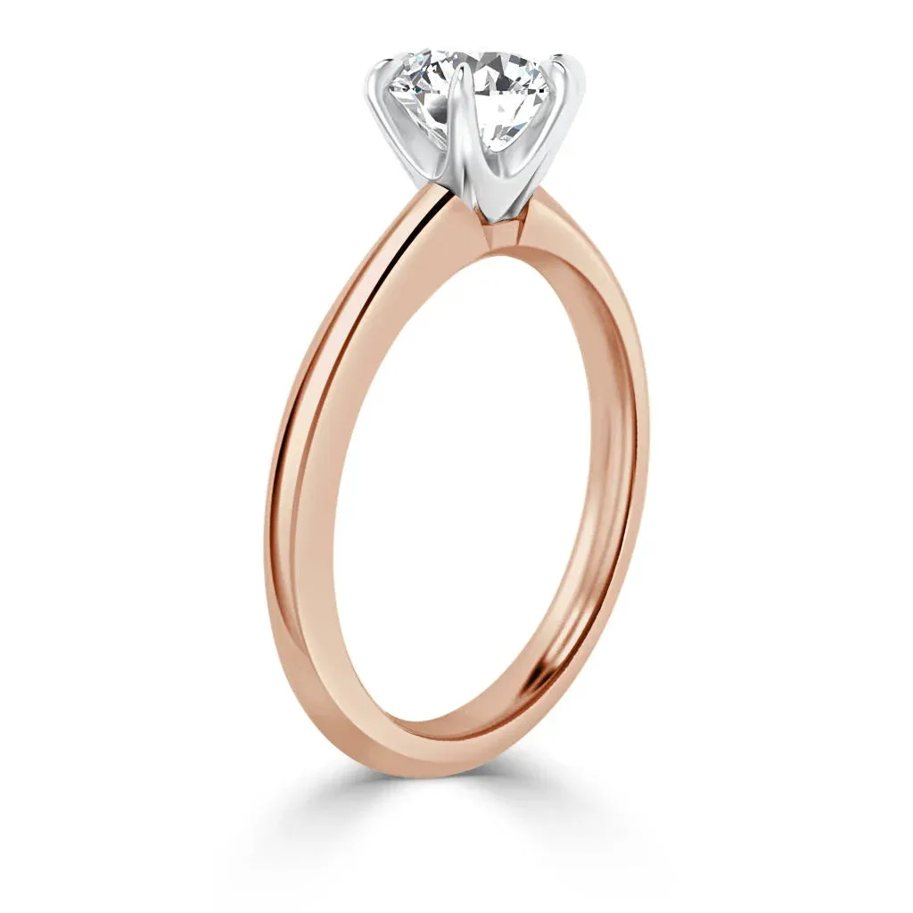 Lucy - 18ct Rose Gold - Round