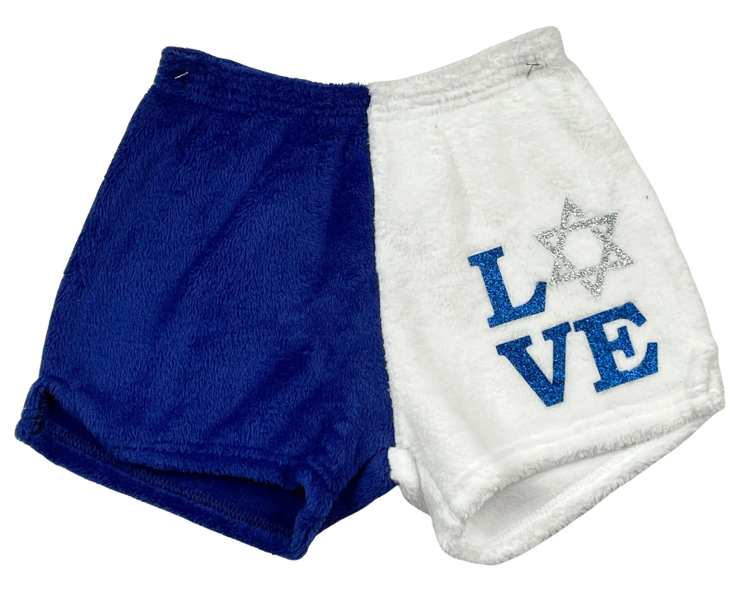 Made With Love and Kisses Star of David Shorts