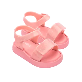 Mini Melissa Jump Sandal BB - Pink / Glitter Pink