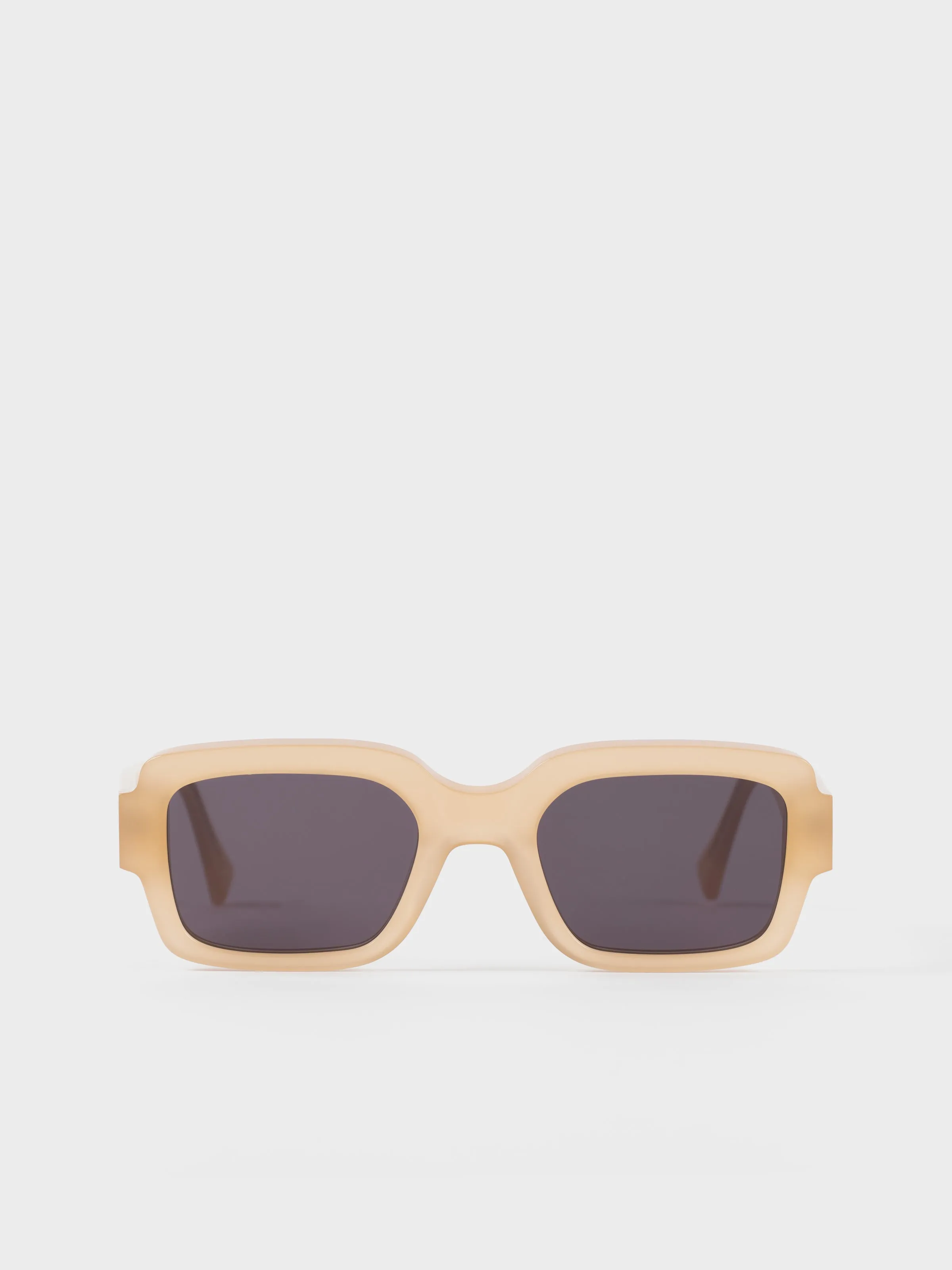 Monokel Sunglasses - Apollo Sand/Grey Lens