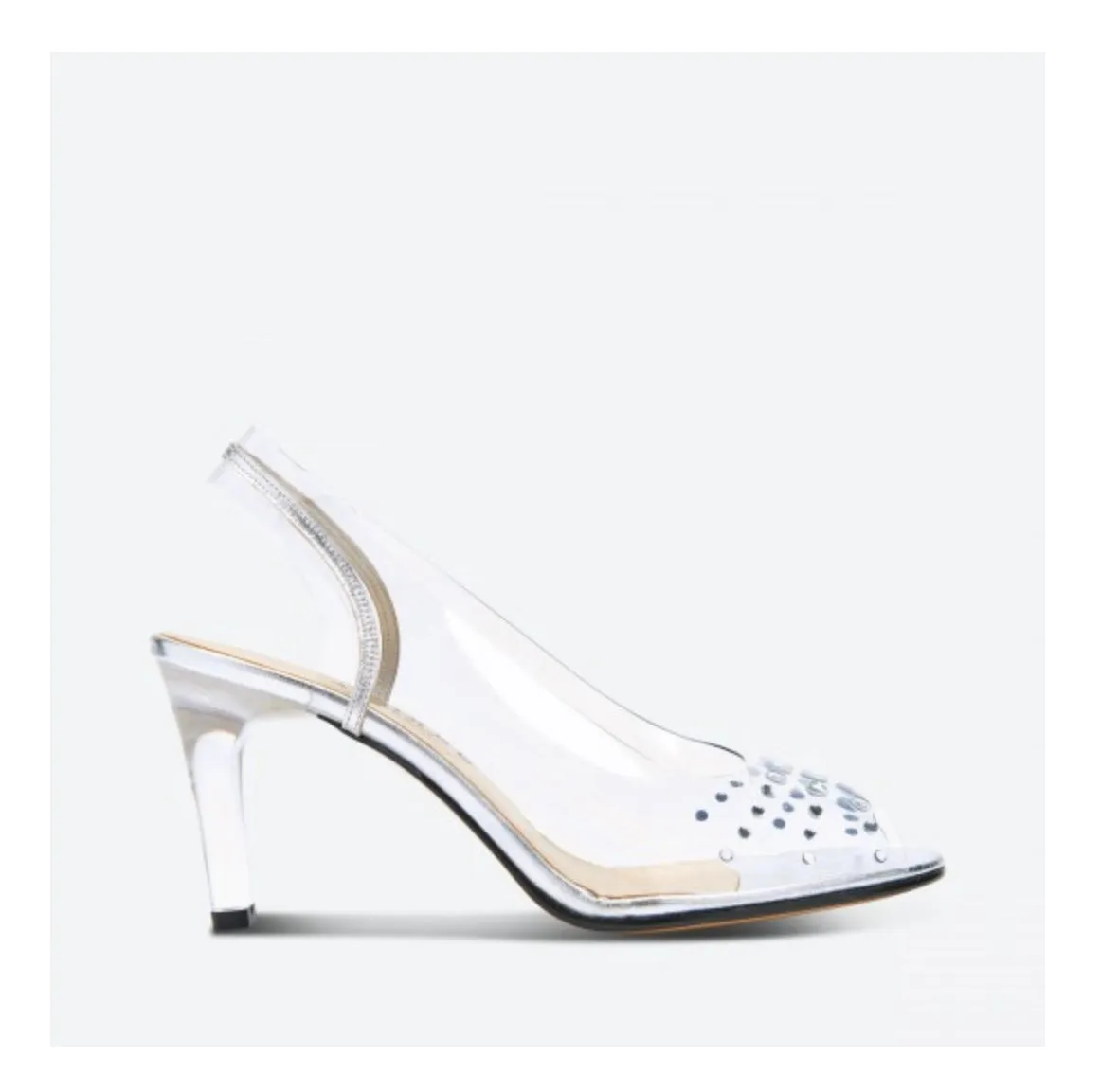 Mutin Lucite Sling Back