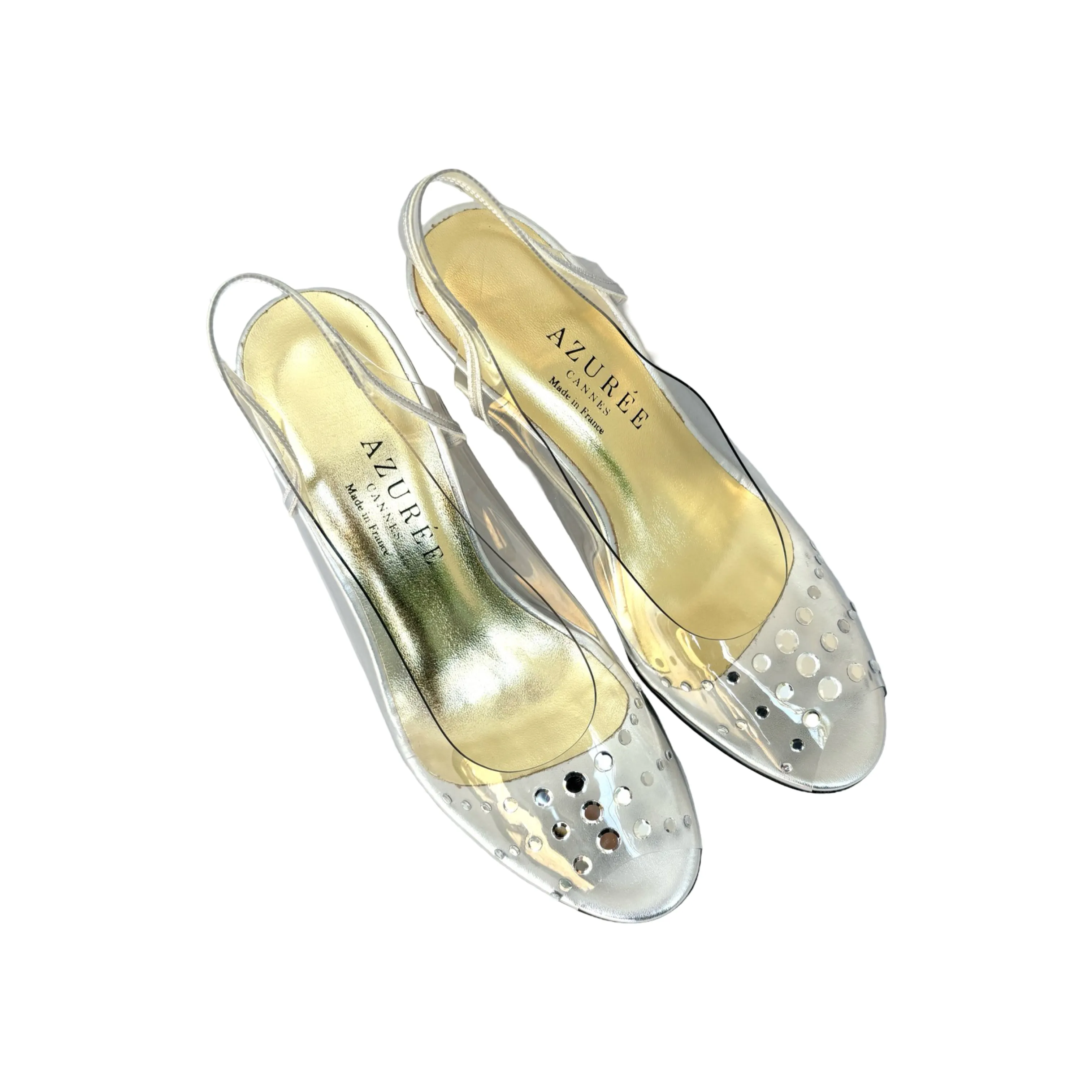 Mutin Lucite Sling Back