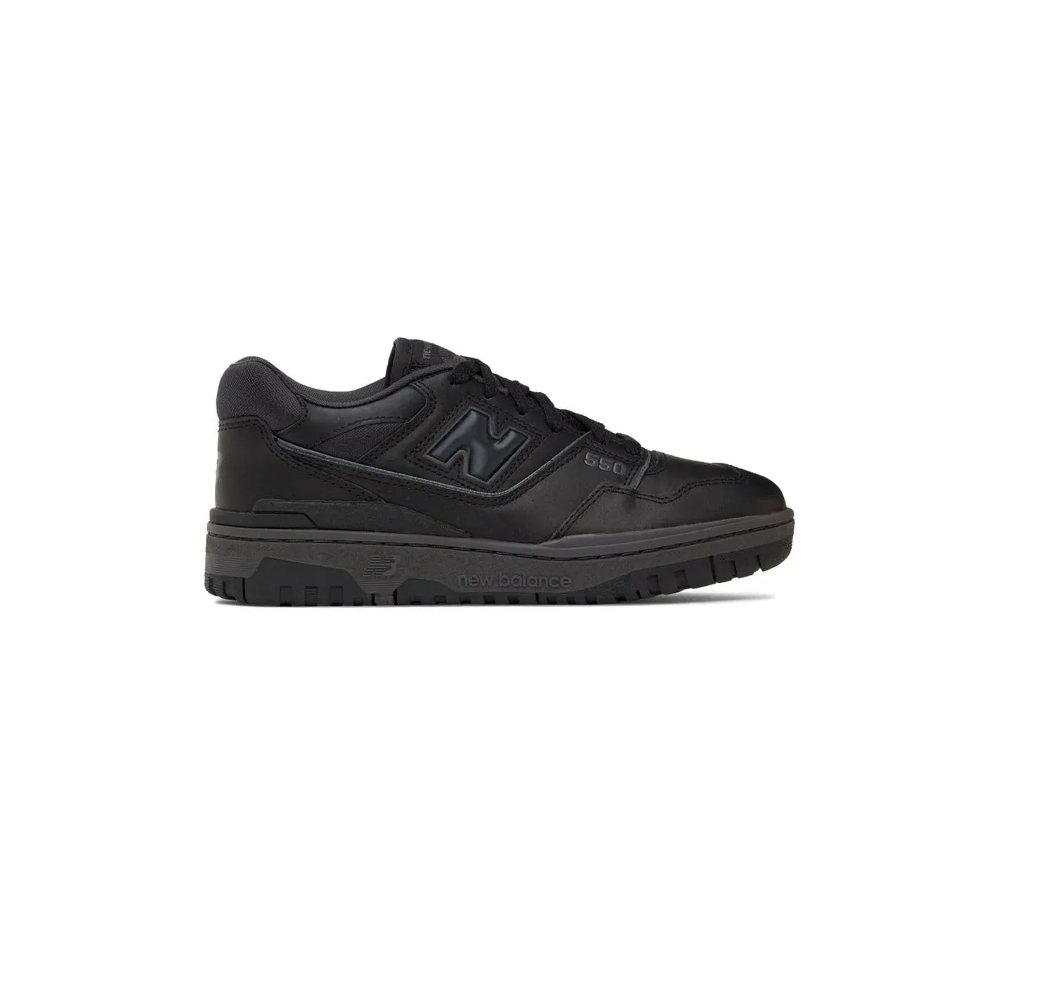 New Balance 550 Tutta Nera Pelle