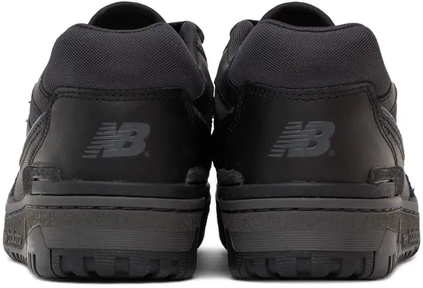 New Balance 550 Tutta Nera Pelle