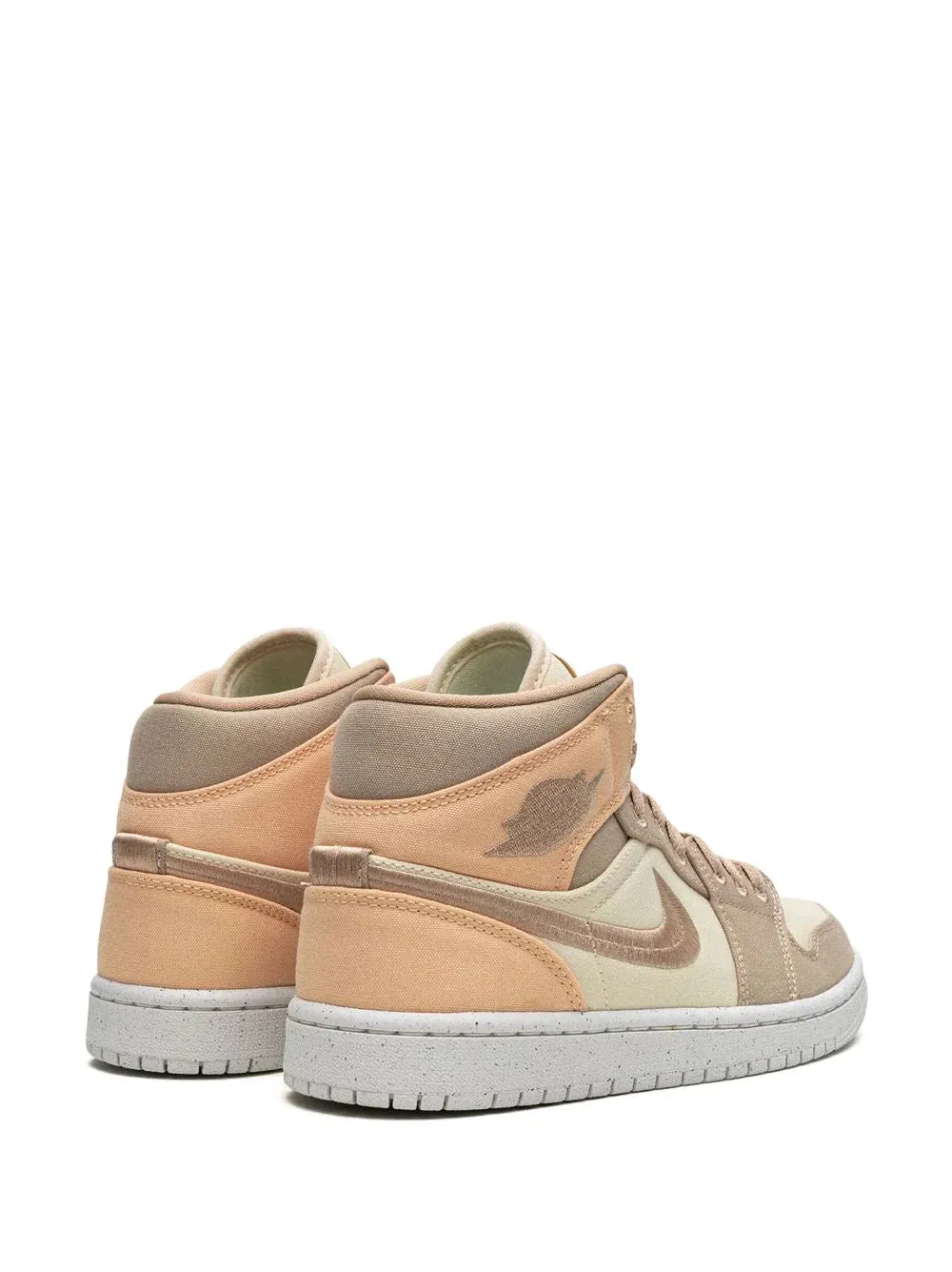 Nike Women's Air Jordan 1 Mid SE Shoes - Brown / Sail / Desert