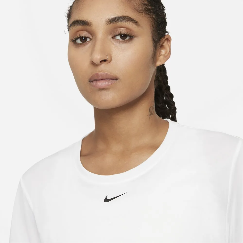 Nike Women's Dri-FIT One Tee White / Black