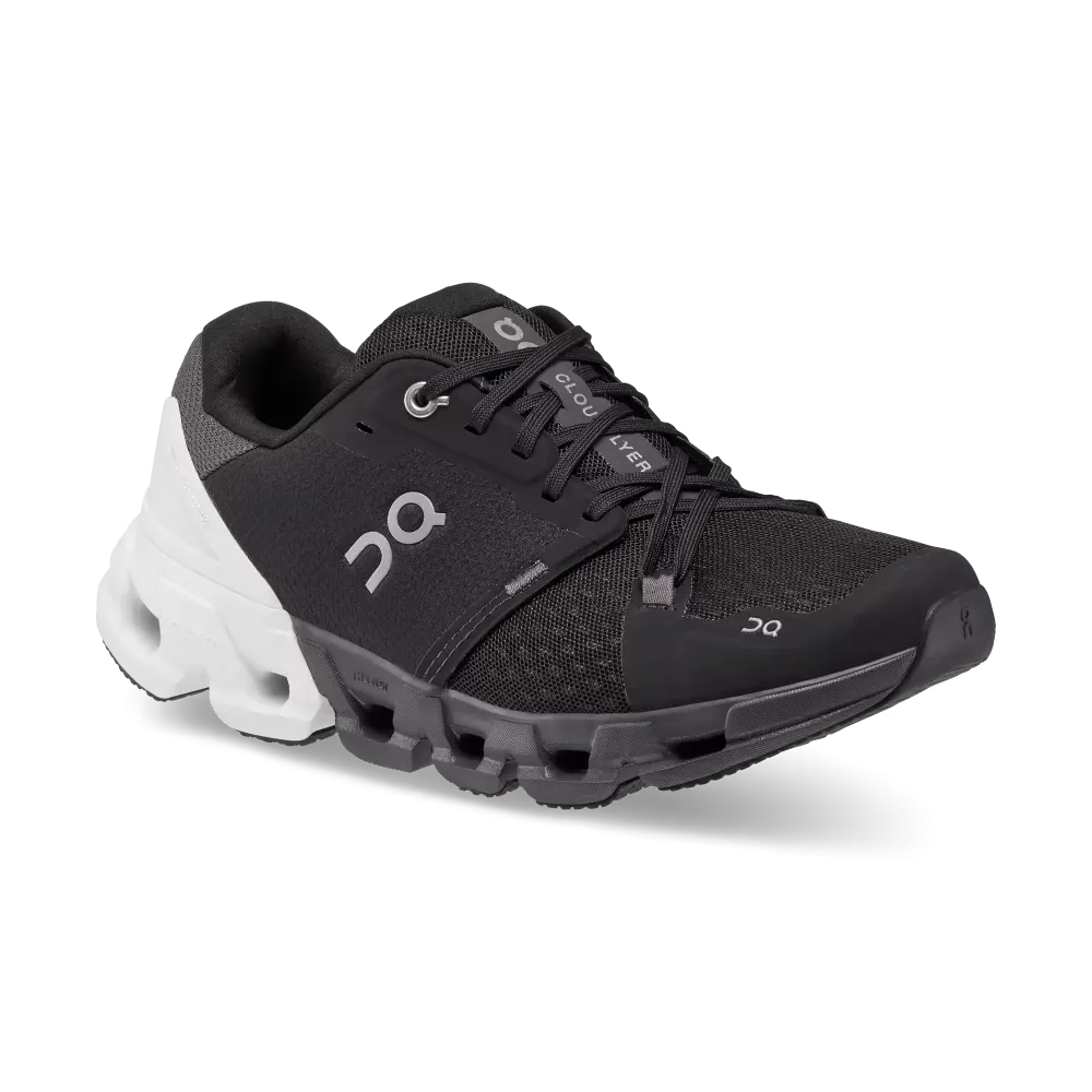 On Running Women's Cloudflyer 4 Shoes - Black / White