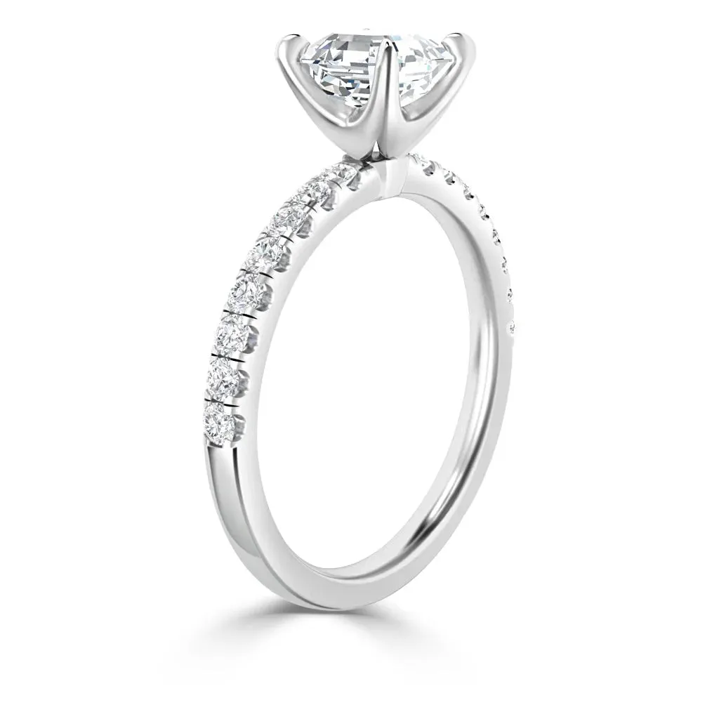 Phoebe - Platinum - Asscher