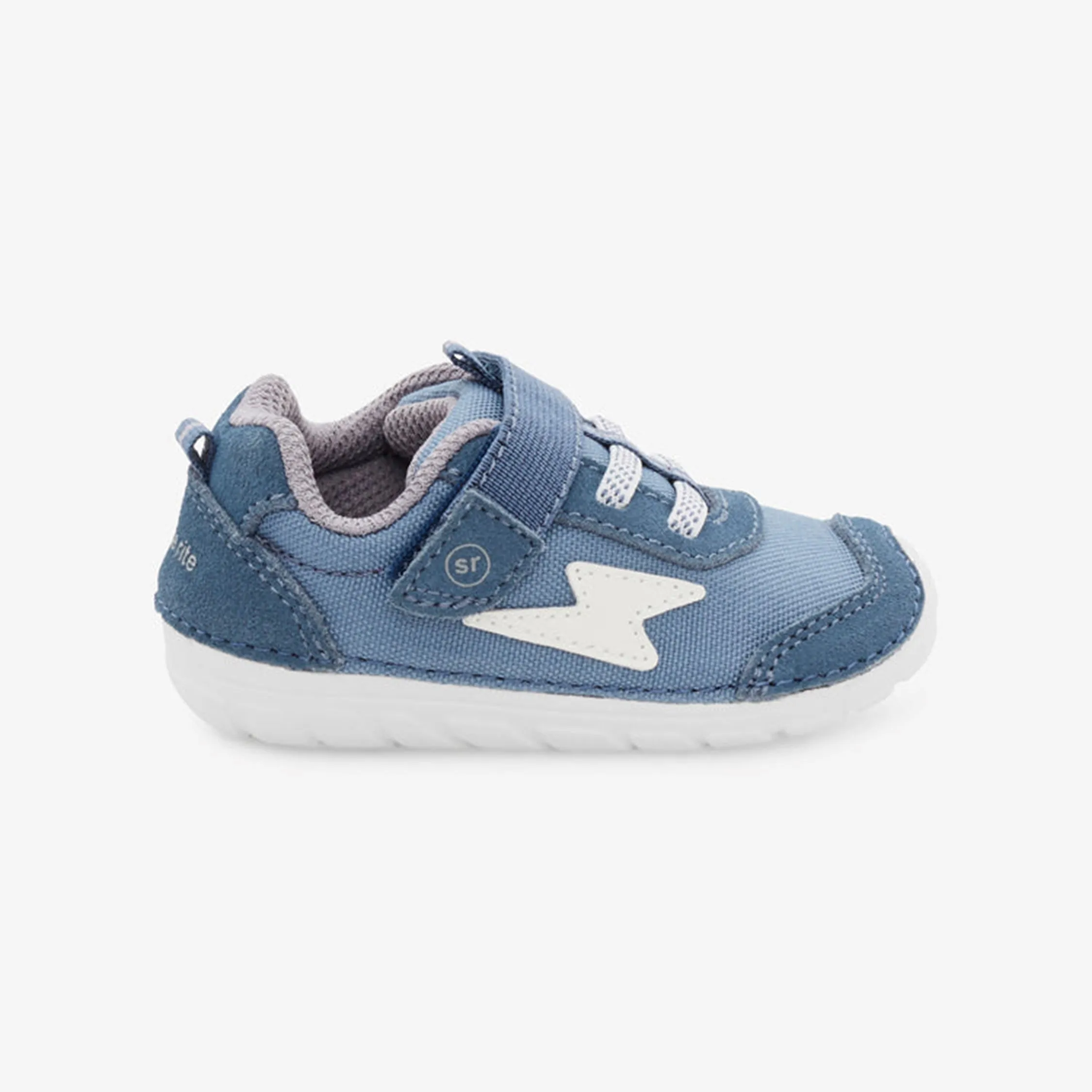 Soft Motion Zips (First Walking) Runners - Blue