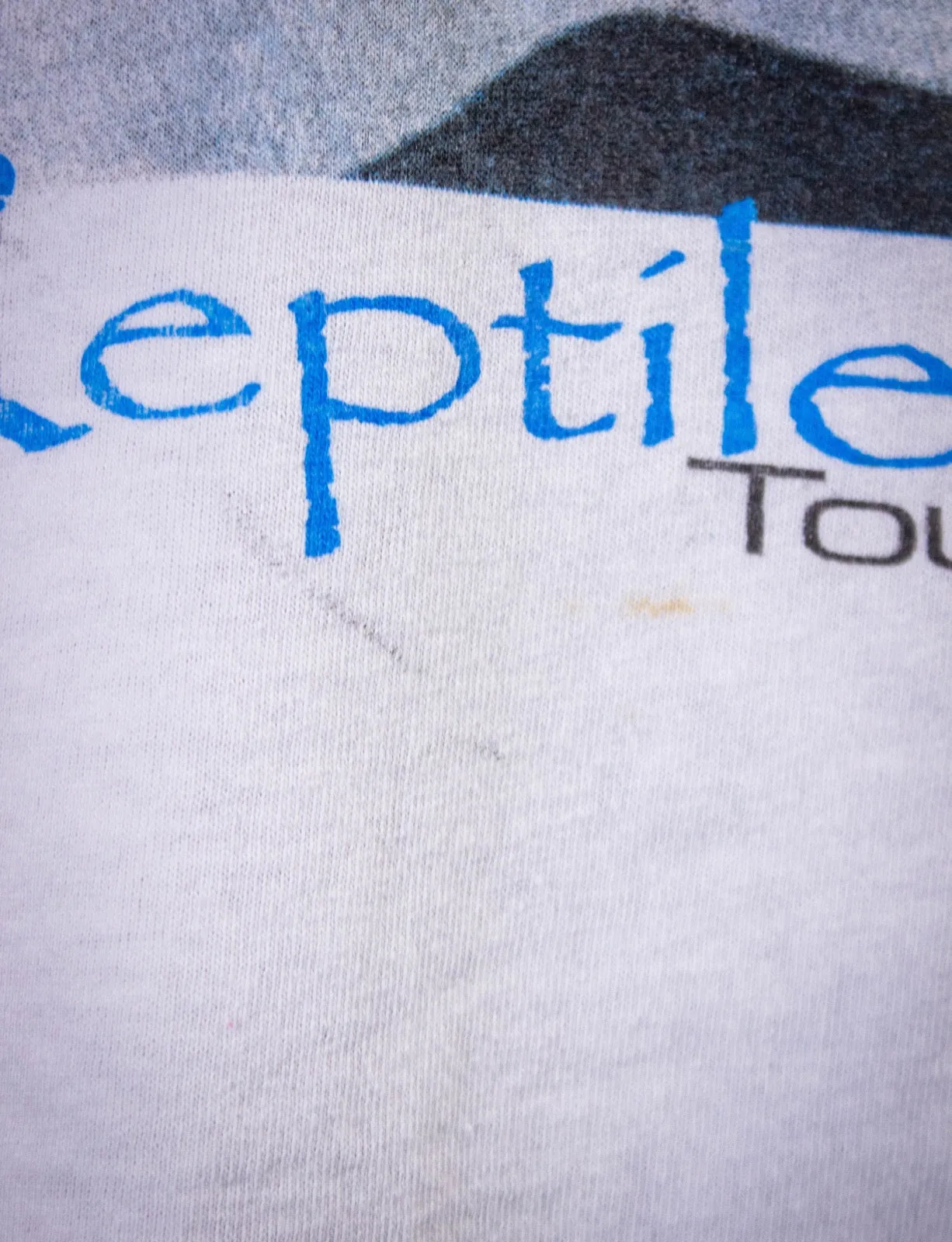 Vintage Eric Clapton Reptile Tour Concert T Shirt 2001 White XL