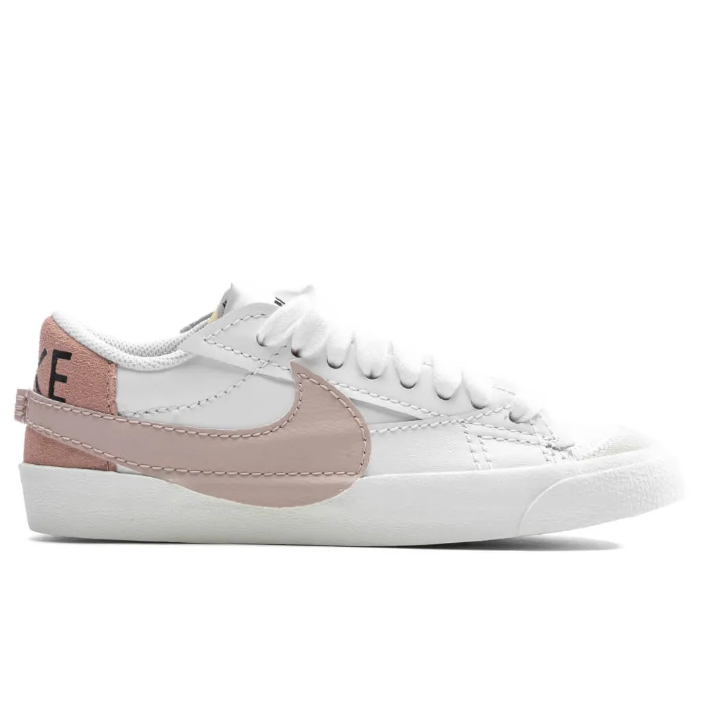 Women's Blazer Low '77 Jumbo - White/Pink Oxford/Rose Whisper