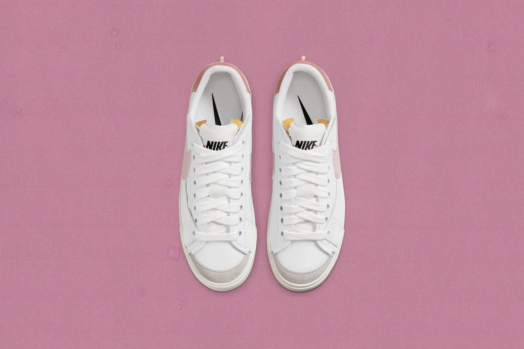 Women's Blazer Low '77 Jumbo - White/Pink Oxford/Rose Whisper